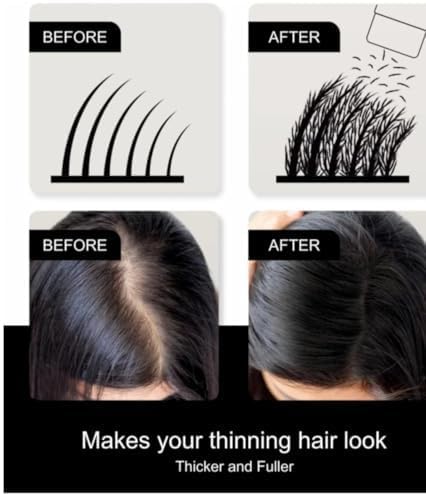 Black Hair Building Fiber 27.5g